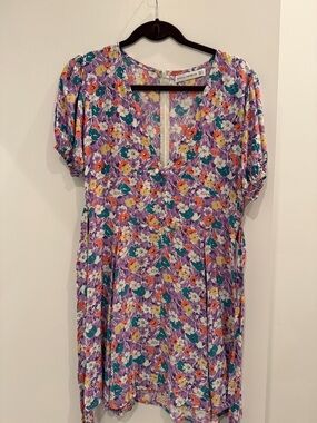 Faithfull the Brand  Floral Short Sleeve Dress